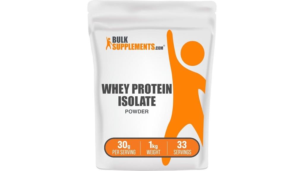 whey isolate powder 1kg