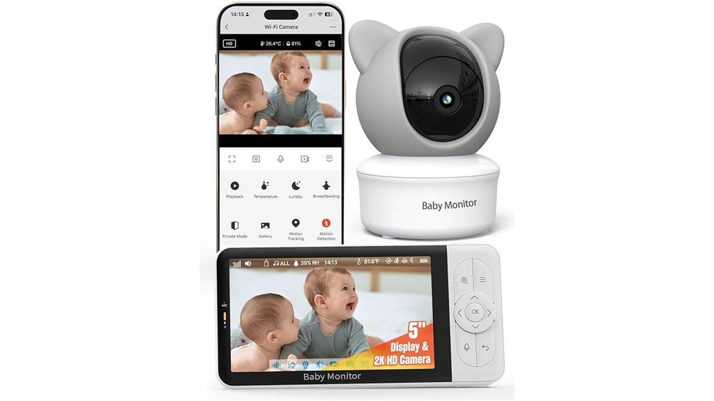 wifi baby monitor screen