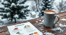 winter preparedness printable checklists