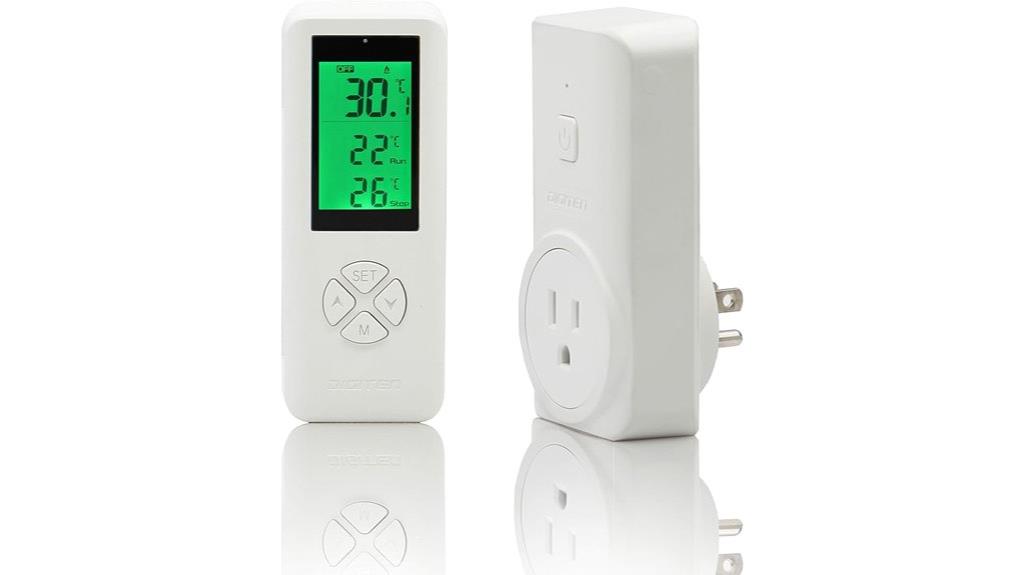 wireless temperature outlet remote