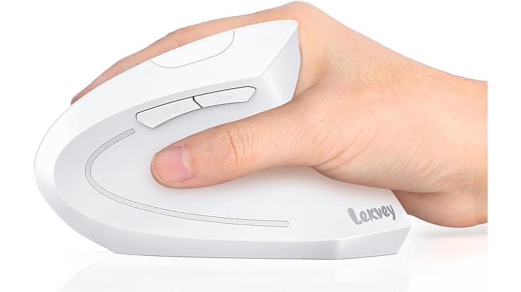 wireless vertical ergonomic mouse