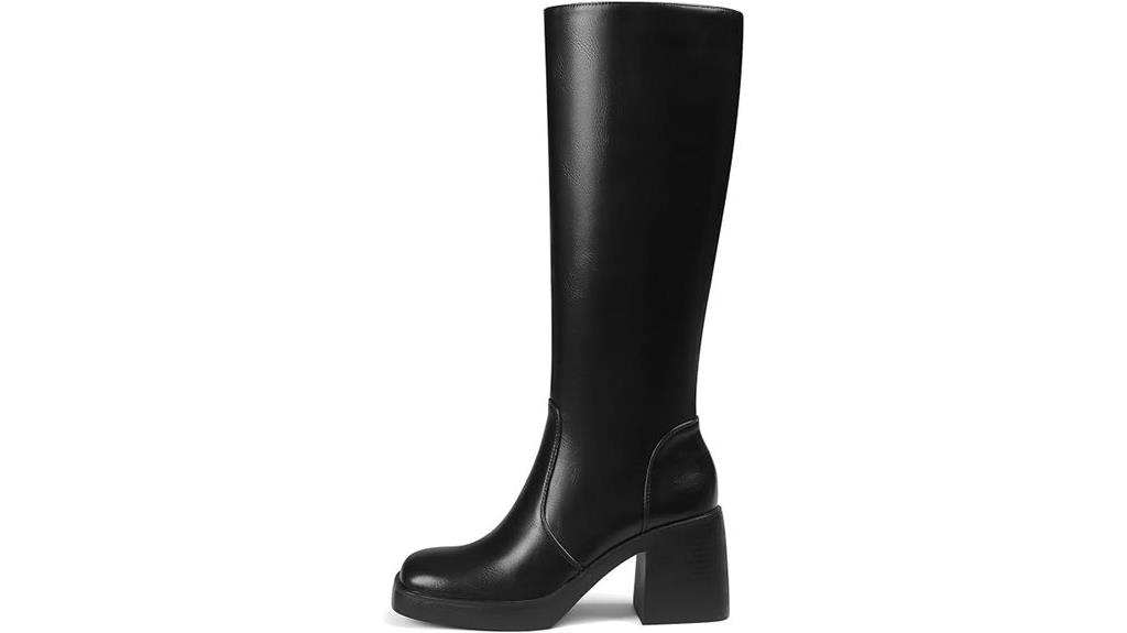 women s knee high platform boots