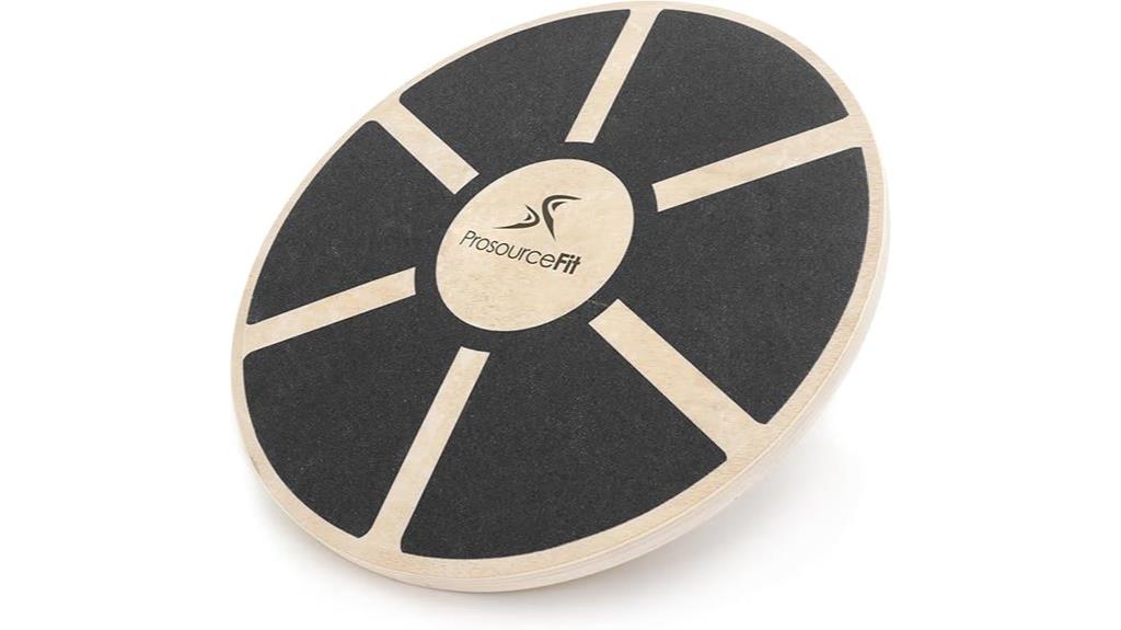 wooden balance board rotation