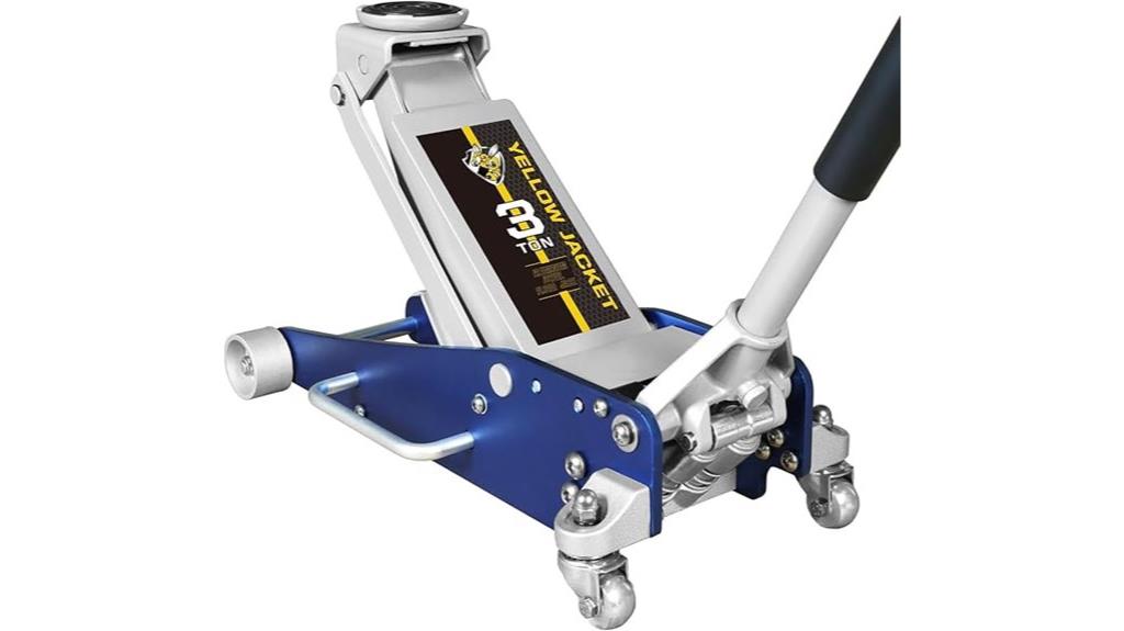 yellow jacket 3 ton floor jack