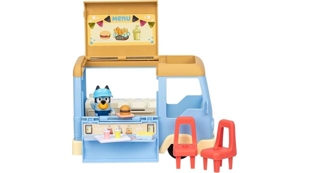 bluey chef truck set