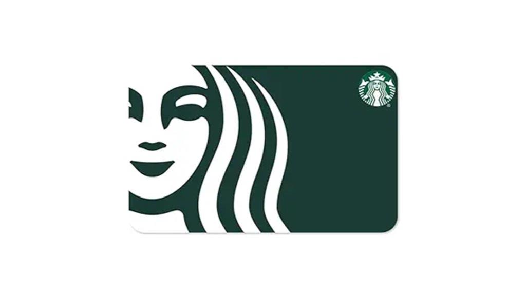 digital gift card for starbucks