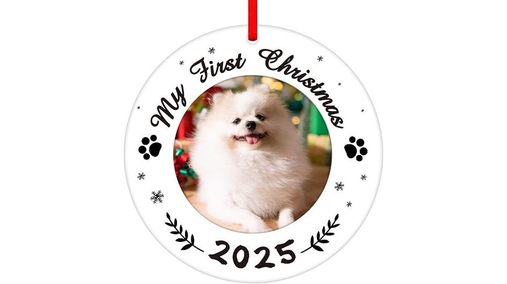 dog christmas ornament gifts