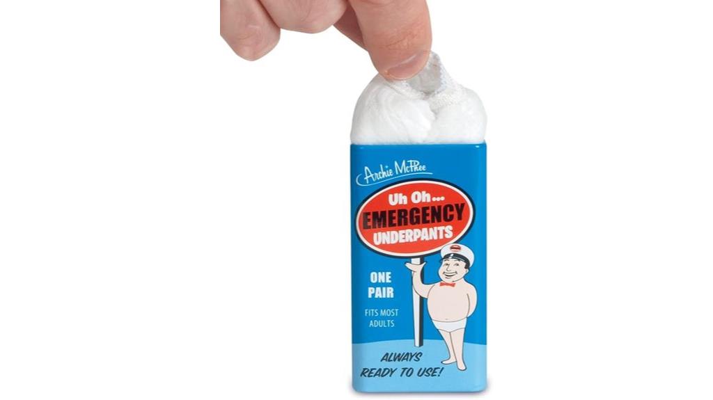 emergency undergarment accessories