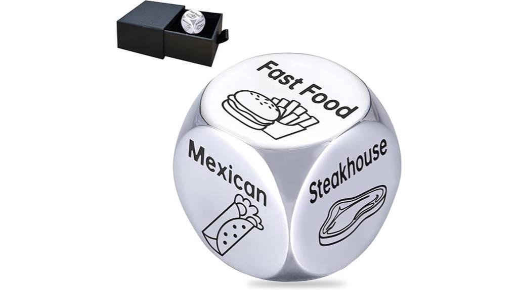 family food dice gifts