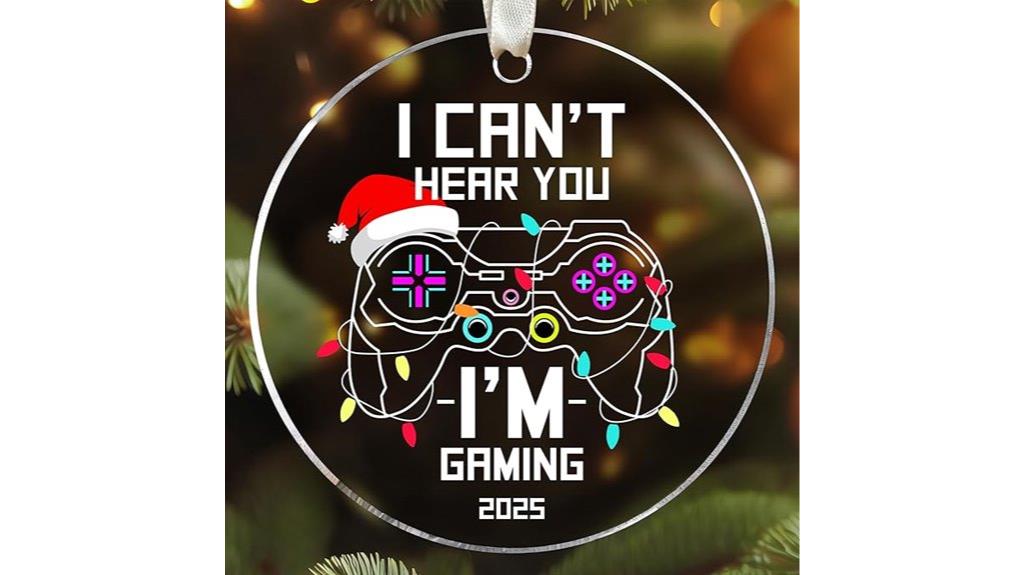 gaming tree ornament