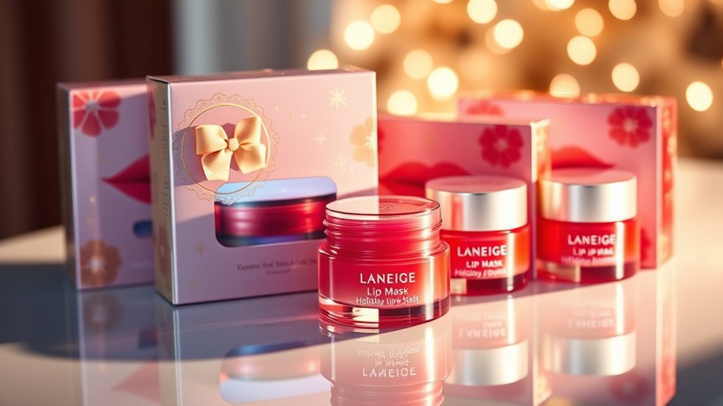 holiday lip mask sets