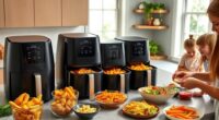 large family air fryer options