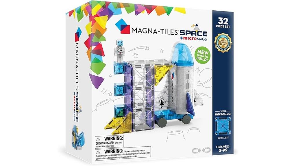 magnetic space building toys
