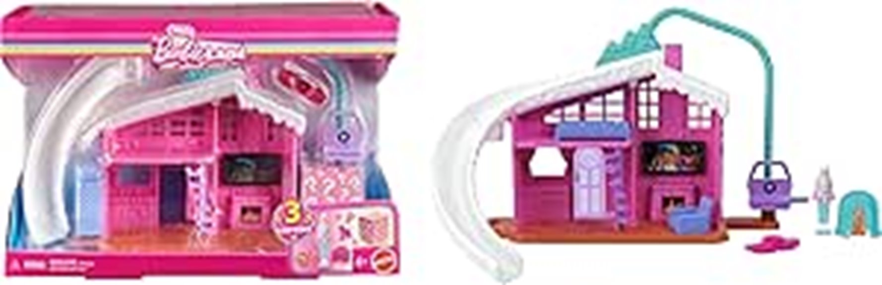 mini barbie doll house