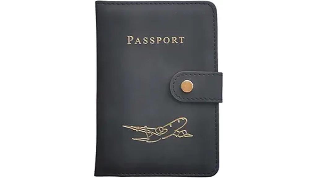 rfid blocking passport holder