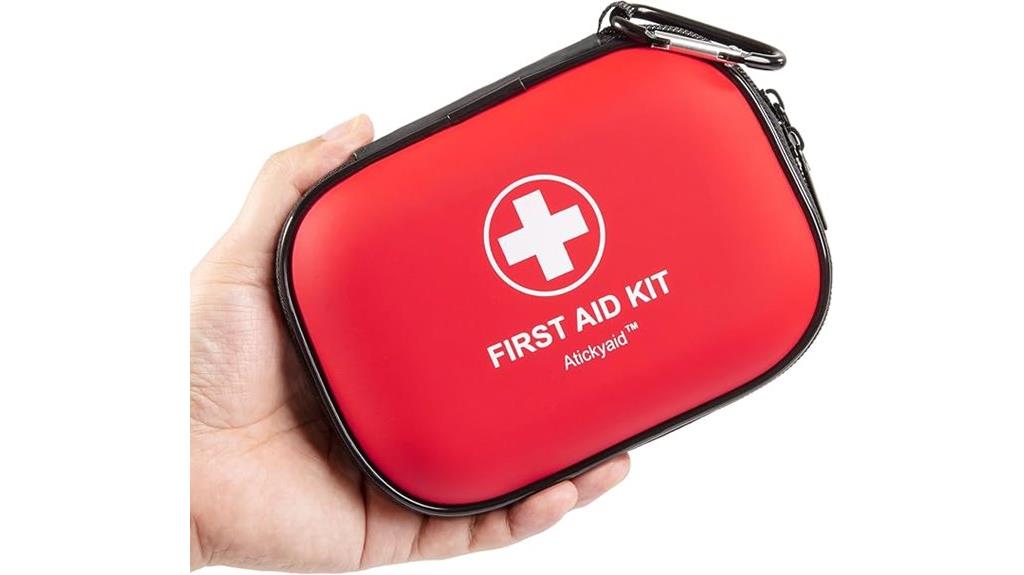 small red emergency kit