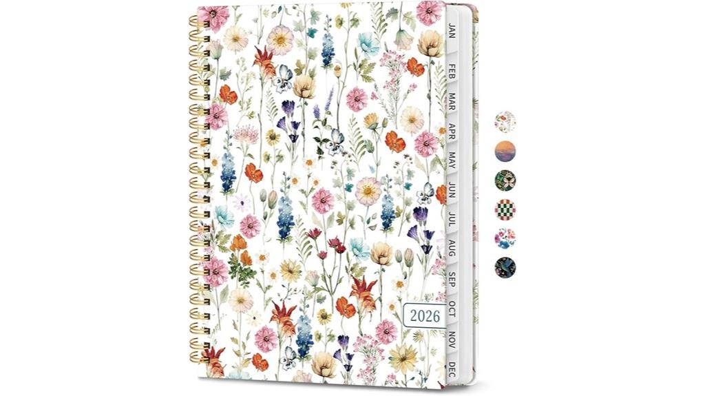 spiral bound 2026 planner