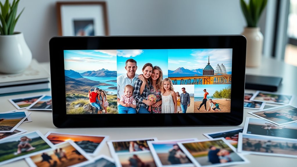 top email enabled digital frames