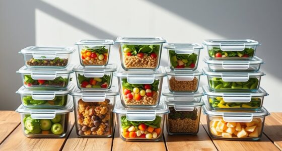 top glass food storage options