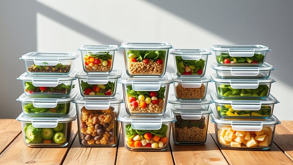 top glass food storage options
