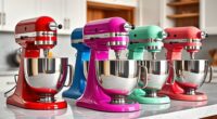 top kitchenaid mixer colors