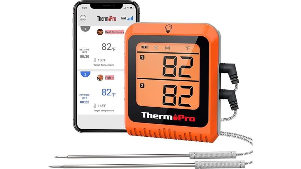 wireless bluetooth meat thermometer