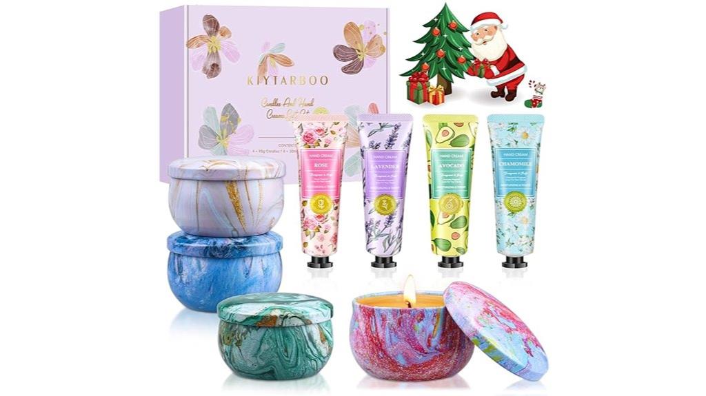 women s spa candle gift