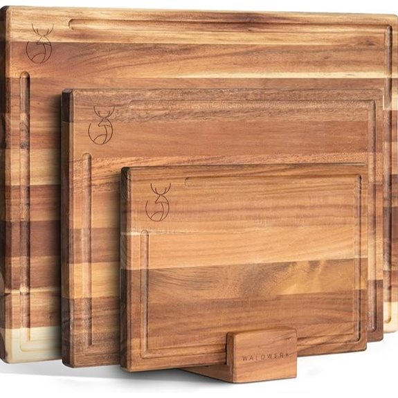 WALDWERK Acacia Wood Cutting Board Set (15.75)
