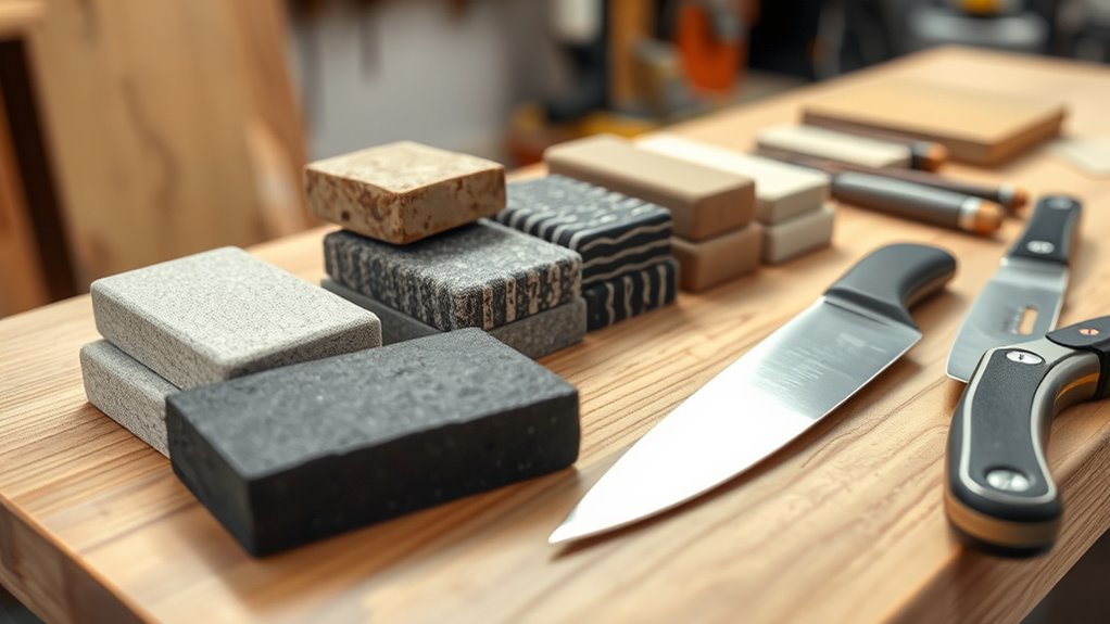 choosing appropriate sharpening stones