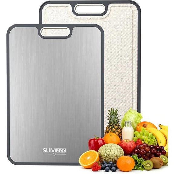 Titanium Double-Sided Food-Grade Kitchen Cutting Board