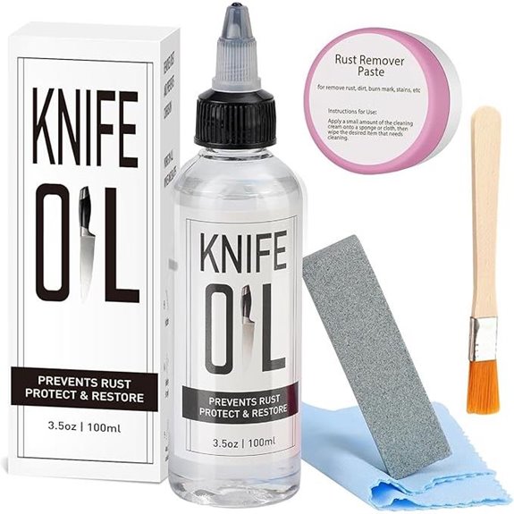 Knife Maintenance Oil & Honing Set (5PCS)