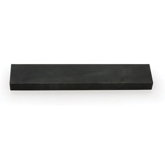 RSVP Magnetic Knife Wall Mount 10-Inch Black Silicone