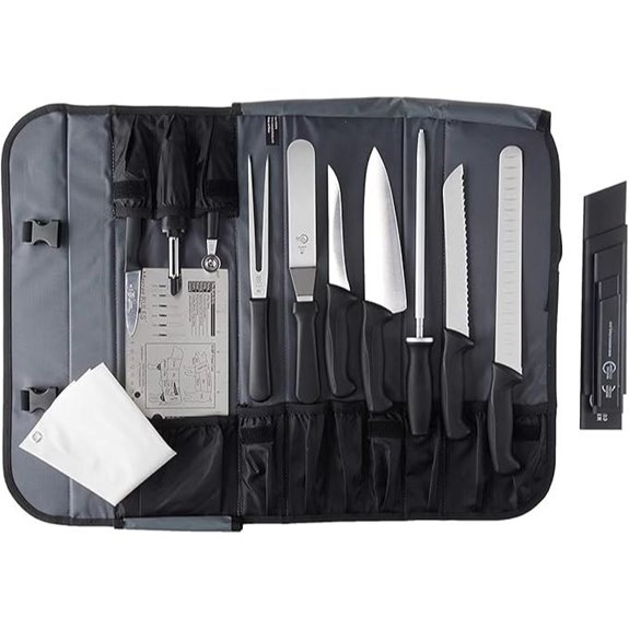 Mercer 23-Piece Millennia Culinary School Kit Black