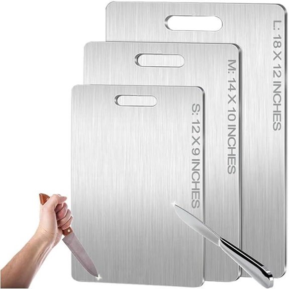 Titanium Cutting Board 12x9 Dishwasher Safe