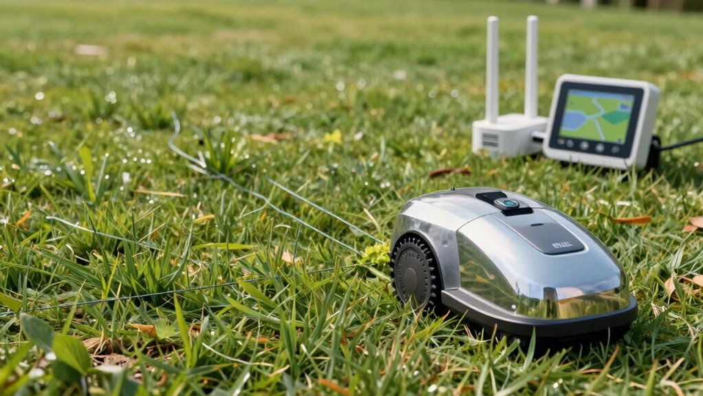 automated lawn mowing systems