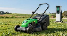 battery mower runtime details