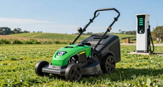 battery mower runtime details