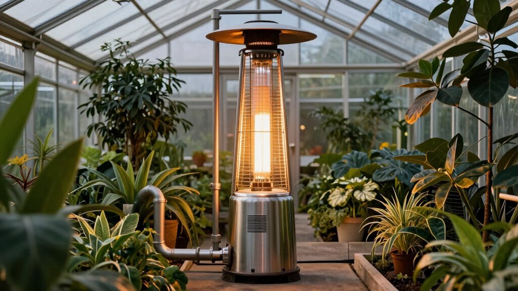 choosing efficient greenhouse heaters