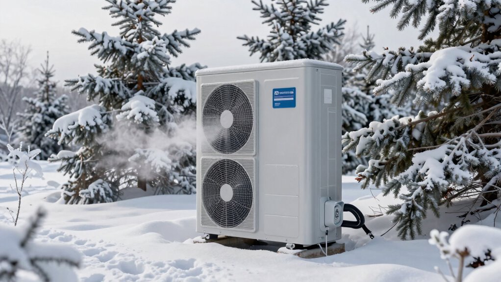 cold climate heat pump installation