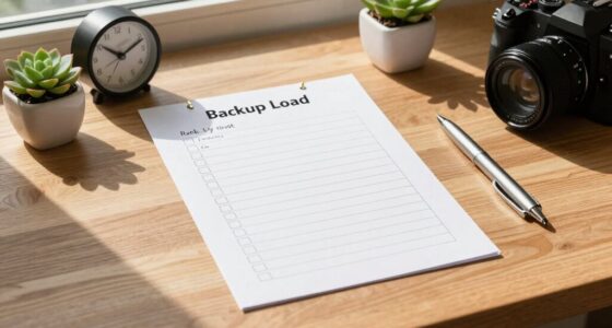 effective home backup checklist