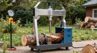 electric log splitter features
