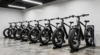 heavy duty e bike garage racks