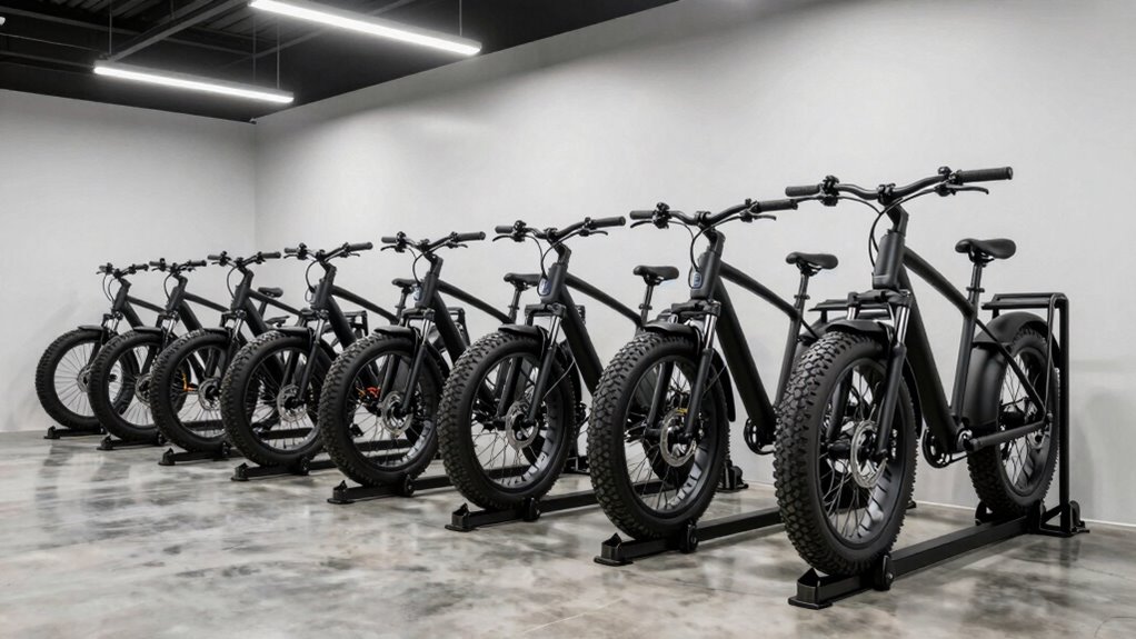 heavy duty e bike garage racks