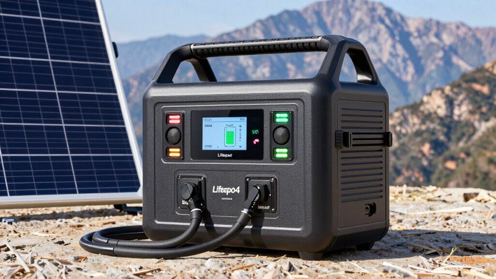 high capacity battery features