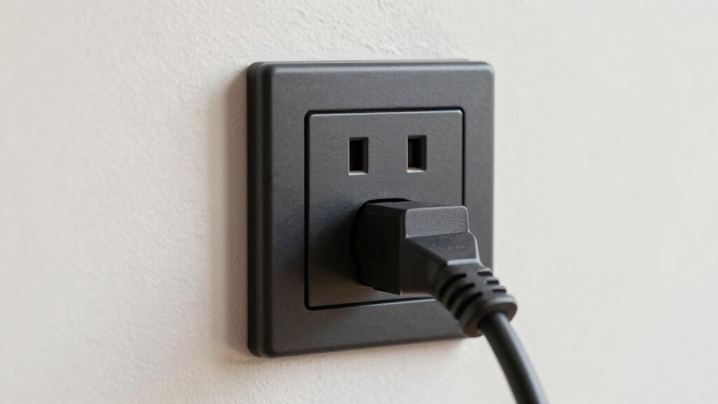 high demand power outlet installation