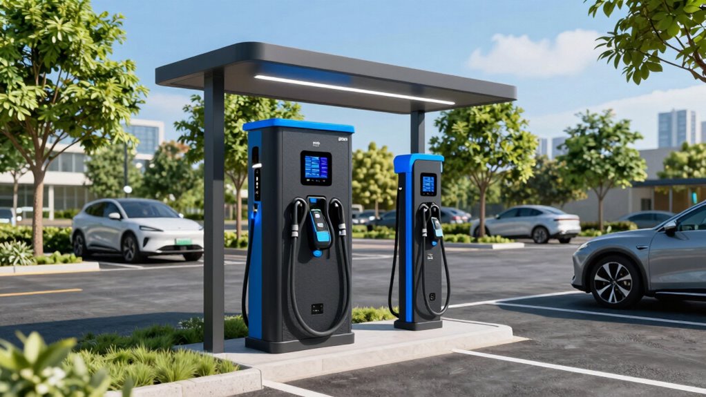 outdoor ev charger considerations