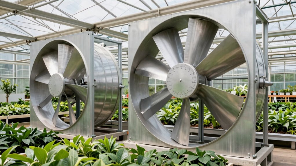 precise greenhouse fan sizing