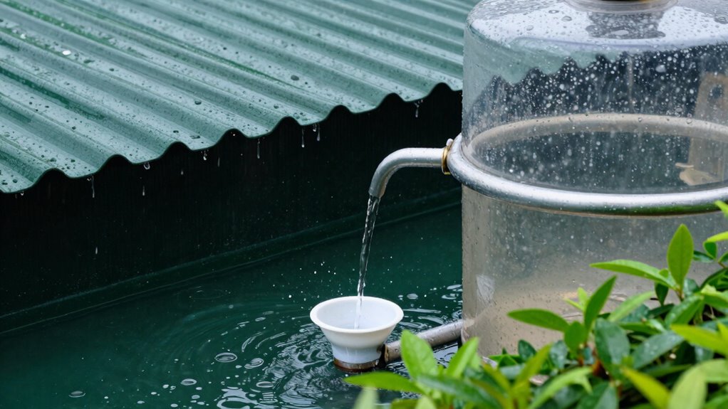 rainwater collection and filtration