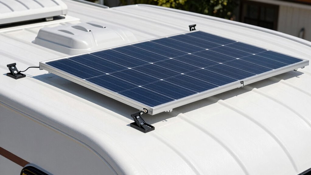 rv solar mounting considerations
