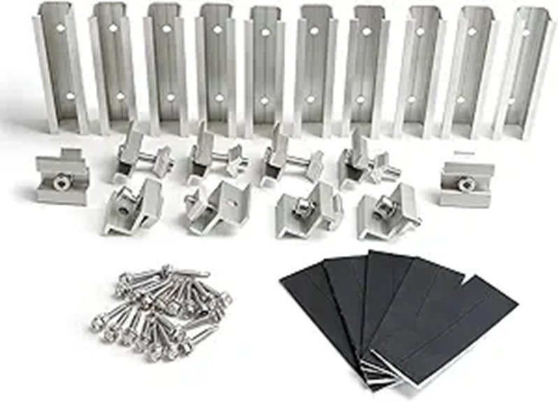 solar panel mounting kit